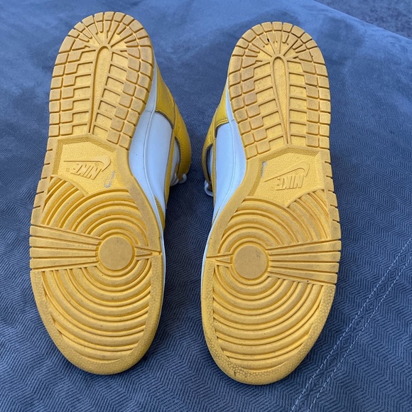 2012 Vintage Sail Pack Varsity Maize Nike Dunk Highs - Picture 3 of 5